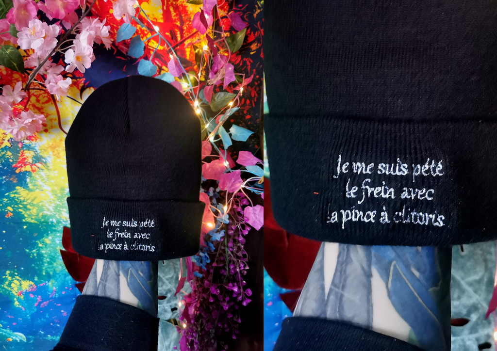 Petite surface de broderie