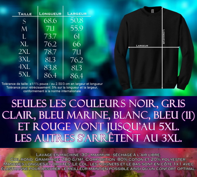 Création "One Line" - Sweat sans capuche