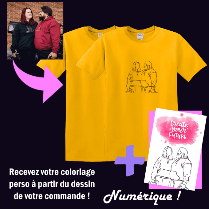 Photo "One Line" - Tee Shirt