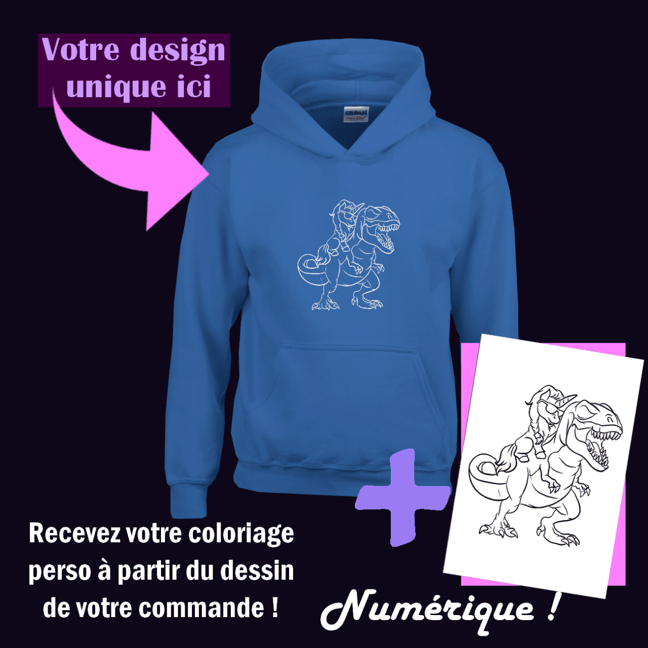 Création "Une seule ligne" - ENFANT