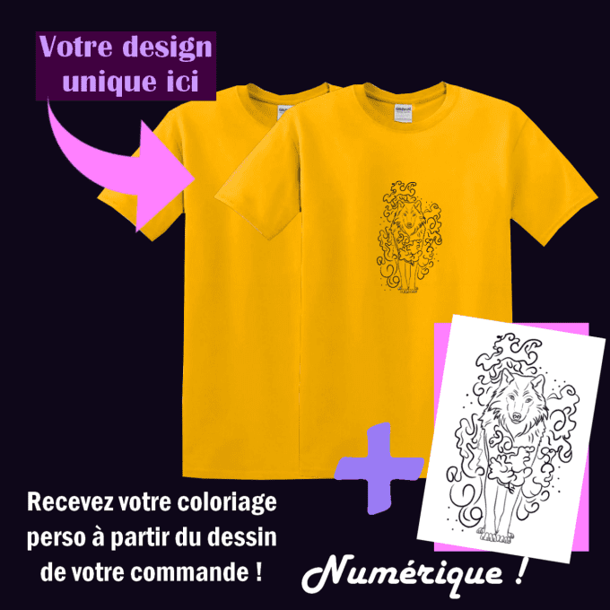 Création "Complète en couleur" - Tee Shirt