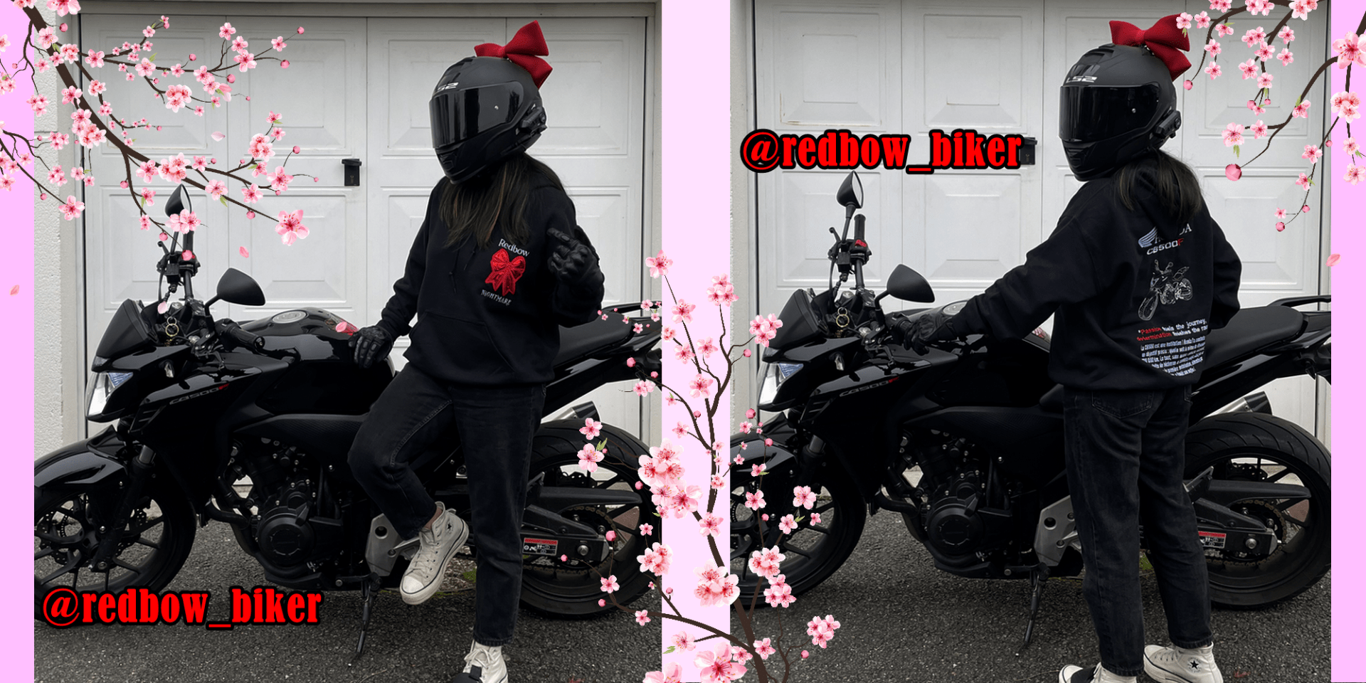 Elle a customisé son sweat !!